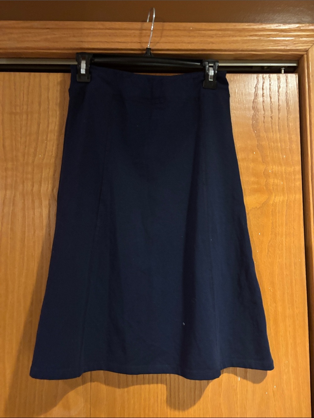 Baby O Clothing Co., girls navy blue skirt 
Large